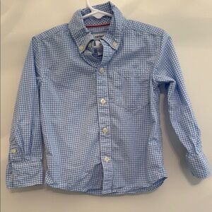 Carter's Blue Checkered Kids Shirt
